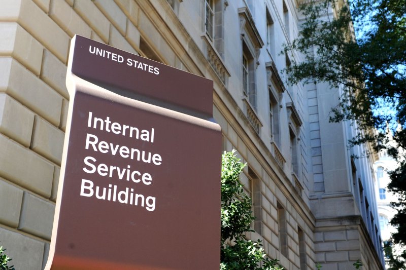 The U.S. Internal Revenue Service (IRS) Building is seen in Washington on September 20, 2010. File Photo by Kevin Dietsch/UPI