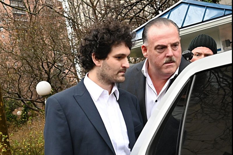 Sam Bankman-Fried founder and chief executive officer of FTX leave federal court in Manhattan, Thursday, December 22, 2022 in New York. He will make his appearance back in Manhattan on Tuesday. Photo by Louis Lanzano/ UPI | <a href="/News_Photos/lp/6c62078354df5959ea2b274024faa365/" target="_blank">License Photo</a>