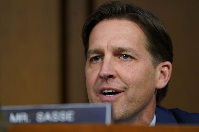 "This is the right moment for such a gifted public servant to lead the Gator nation into the future," said Rahul Patel, chair of the Presidential Search Committee, after naming Ben Sasse the sole finalist to become the next president of the University of Florida. File photo by Leigh Vogel/UPI