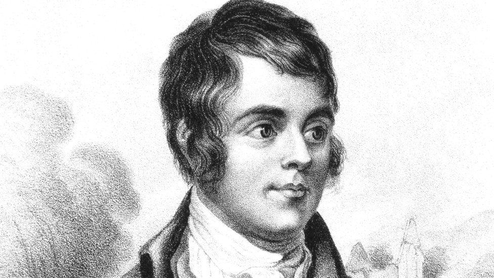 A portrait of Burns