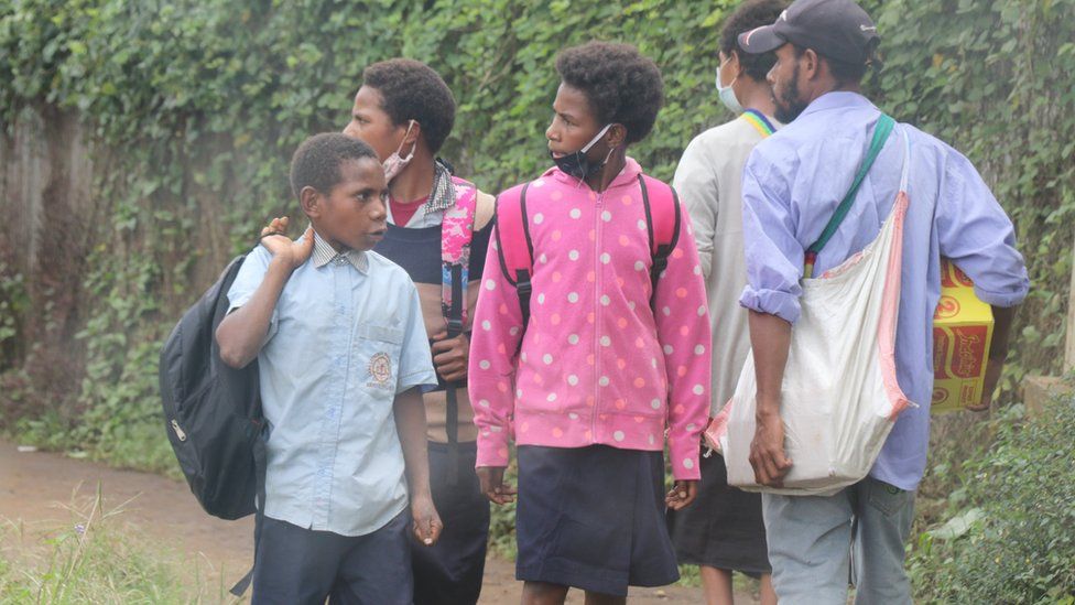 People in Papua New Guinea