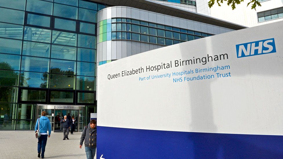 Queen Elizabeth Hospital in Birmingham