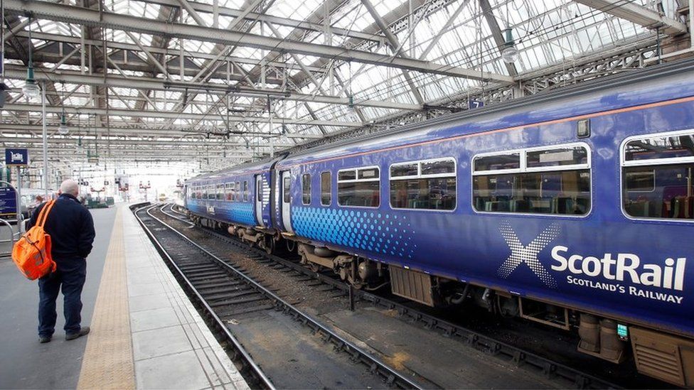 train in glasgow central