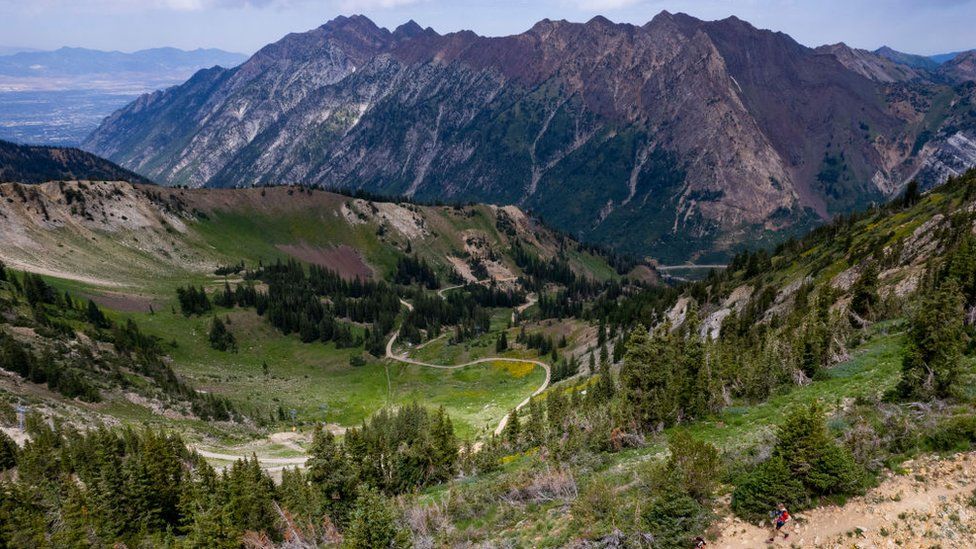 Photo of Mount San Antonio in the summer