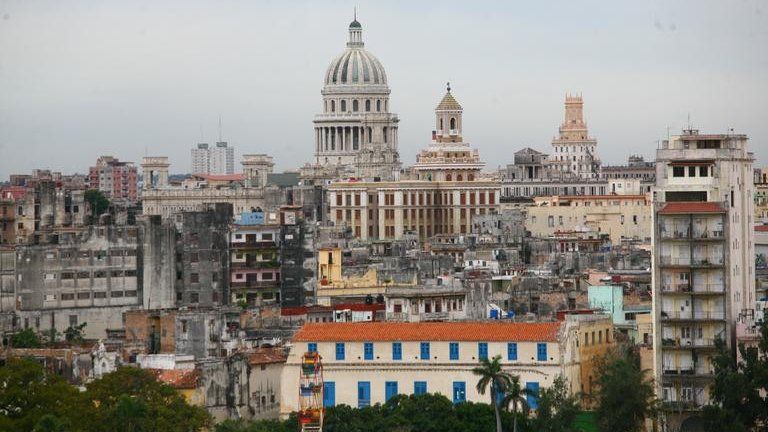 Skyline of Havana, Cuba file picture 2009