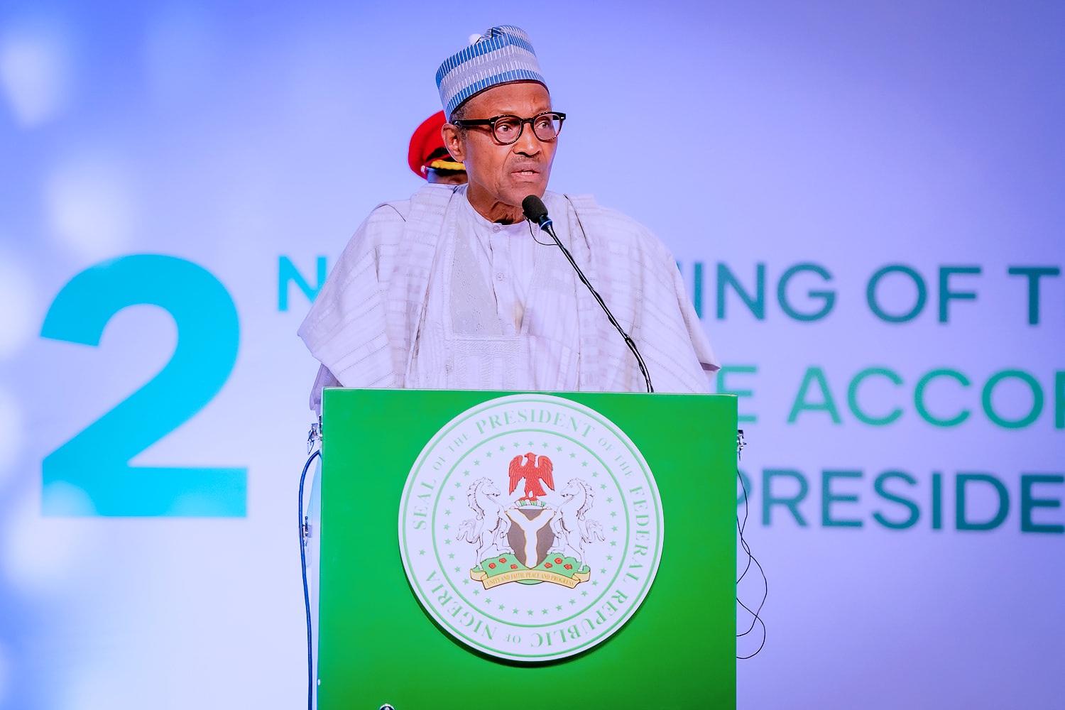 More photos of Presidential candidates at the Peace Accord signing ceremony