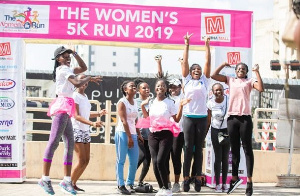 5K women run contestants