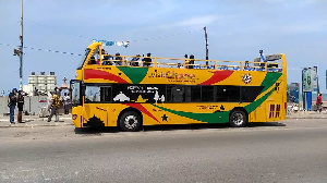 Ghana Tourism Authority ‘open-top’ bus