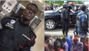 The late Constable Emmanuel Osei was shot dead during the robbery attack
