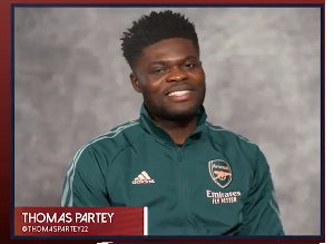 Arsenal midfielder Thomas Partey