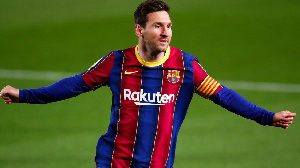 Barcelona captain, Lionel Messi