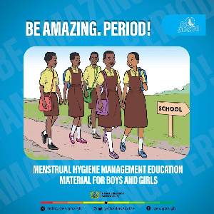 CHRAJ wants no woman or girl to be held back because menstruation