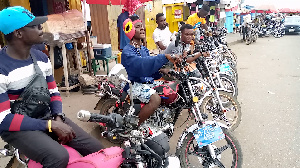 Motorcycle accidents has been ranked 4th in Ghana