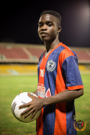 Legon Cities player, Matthew Anim Cudjoe