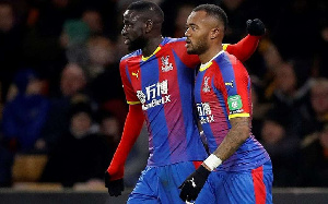 Crystal Palace forward Jordan Ayew