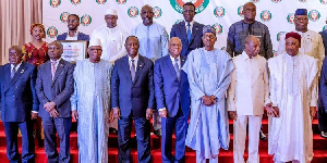 A group photograph of some ECOWAS leaders