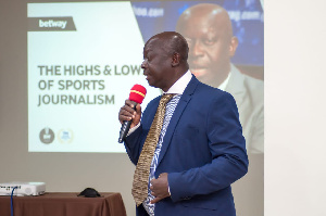 President of the Sports Writers Association of Ghana, Kwabena Yeboah