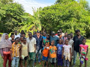 Ghanaians from all walks of life took part in the tree planting exercise on Friday