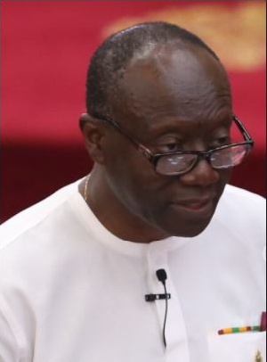 The Minister for Finance, Ken Ofori-Atta