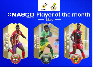 The three players who have been nominated