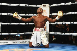 Ghanaian boxer, Isaac Dogbe