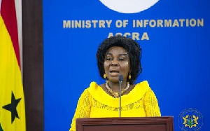 Sanitation Minister, Cecilia Dapaah