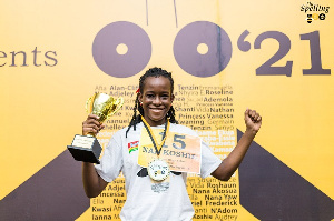 Ghana’s 2021 Spelling Bee National Champion, Naa Koshie Manyo-Plange