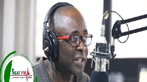 Kwasi Aboagye, host of Neat FM’s morning show