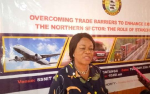 Head of Shipper Services and Trade at GSA, Naa Densua Aryeetey