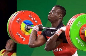 Christian Amoah is Ghana's representative for SWASH-buckling lifting at Tokyo 2020 Olympics