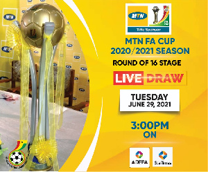 2020/21 MTN FA Cup Round of 16 draw to be held on Tuesday, June 30.