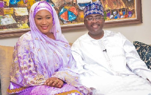 Vice President, Dr Mahamudu Bawumia and his wife