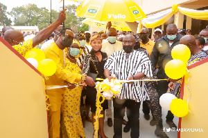 The school named a newly-constructed dormitory block 'Bawumia House'