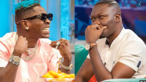 Shatta Wale and Arnold Asamoah-Baidoo have been at each other's throats