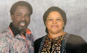 TB Joshua's wife said she found him in his chair, unconscious