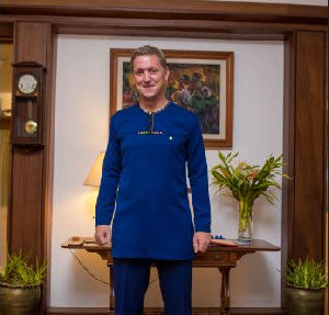 Outgoing British High Commissioner to Ghana, Ian Walker