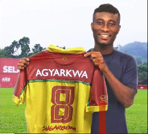 Ghana international Alex Agyarkwa