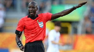 Senegalese referee Douada Gueye