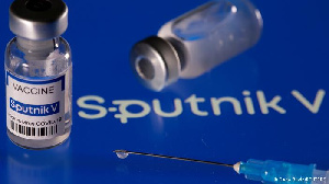 A photo of Sputnik coronavirus vaccine