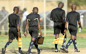 A photo of Ghanaian referees