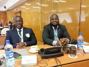 GFA officials, Julius Ben Emunah and Nick Owusu
