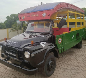 Domestic and Regional Tourism programme bus