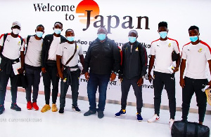 The Black Meteors team in Japan