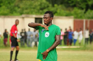 Aduana Stars midfielder, Sam Adams