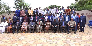 Stakeholders of the two-day workshop in a group photo