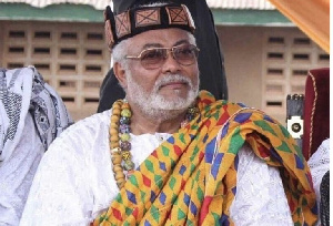 The late President Jerry John Rawlings