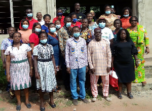 Joyclin Ampofo in a group photo with other dignitaries