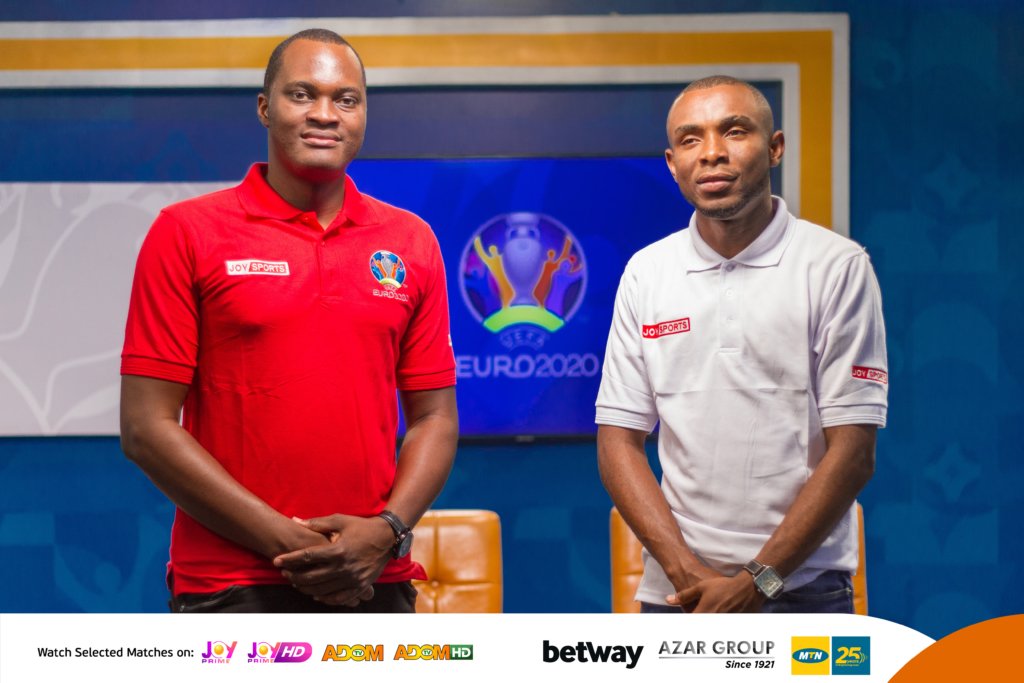 Behind the scenes: Stephen Appiah and Laryea Kingston when #EurosOnMGL cameras are off