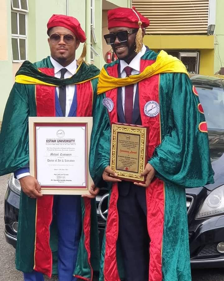 Singer J Martins, Actor Mike Ezuruonye Bag Doctorate Degree