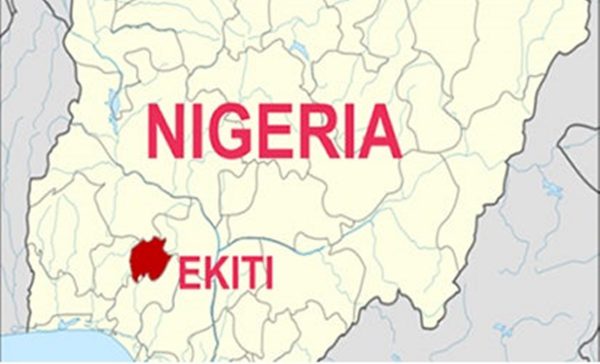 Ekiti on map